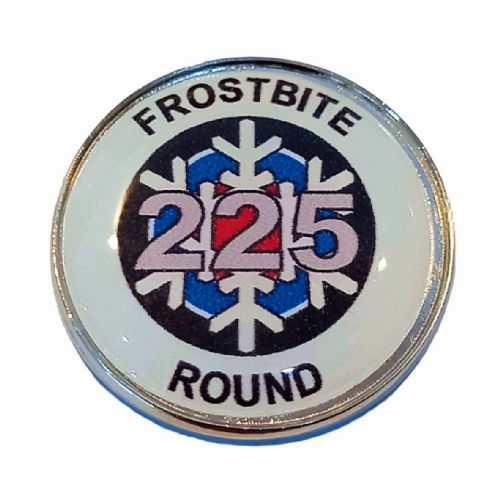 Frostbite Round standard badge